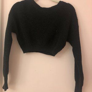 cropped sweater